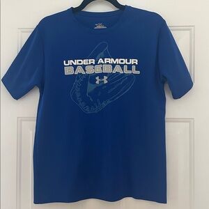 Under Armour Baseball Shirt Blue